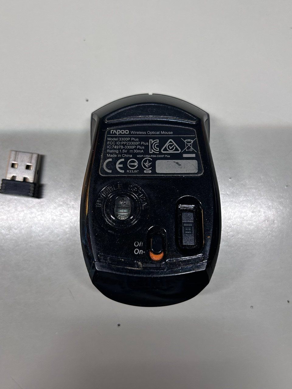 Rapoo Mouse: Mouse ottico wireless Rapoo 3300P Plus – Usato da Giubiasco venduto da LorisVale 1