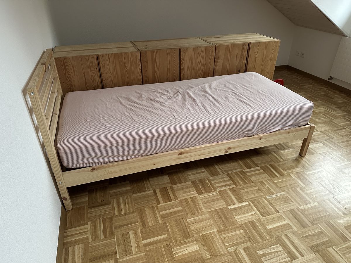 Ikea Betten: IKEA Tarva Bett mit Lattenrost – Gebraucht aus Bern von Tana31