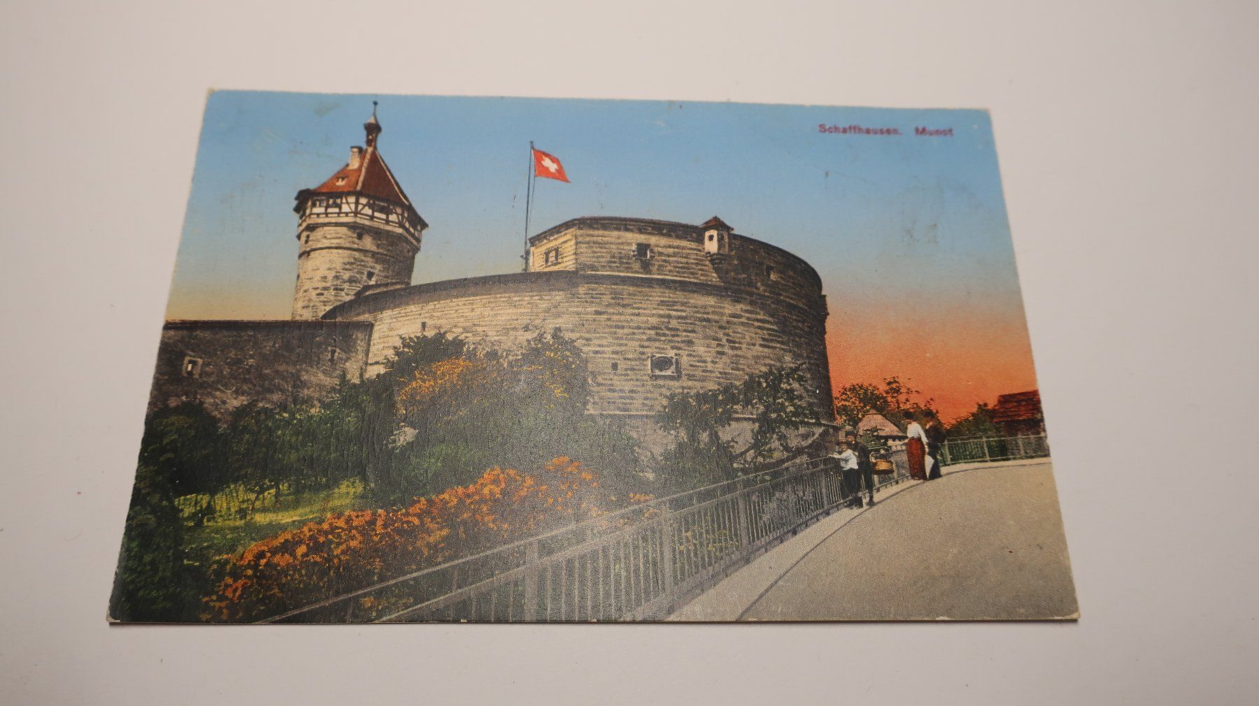 Cartoline postali: Schaffhausen Munot 1925 – Usato da Cormoret venduto da Pascalll2001 1