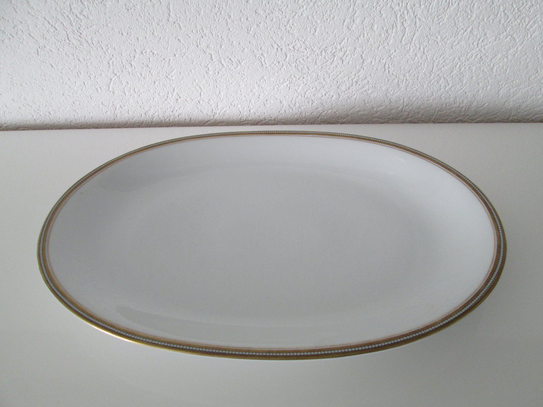 Servierplatten: Servierplatten oval mit Goldrand -2er-Set – Gebraucht aus Movelier von KRASI61 4