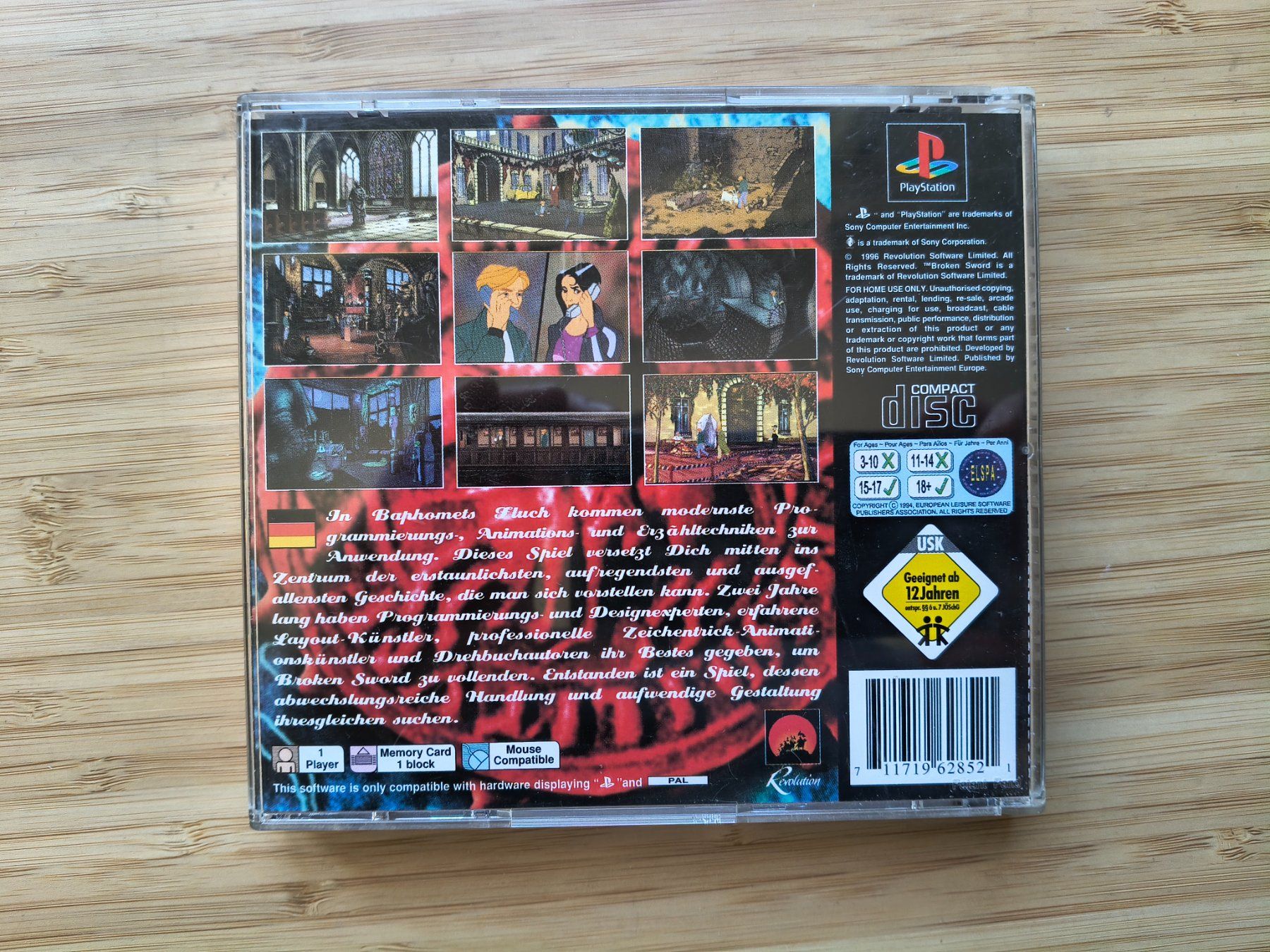 Giochi: Baphomets Fluch (PS 1) – Usato da Riedholz venduto da ste_96cd 1