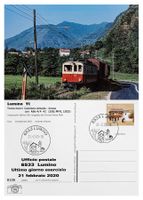 Lumino Arbedo Castione Mesocco Letzttag Post Bahn RhB AB ABe