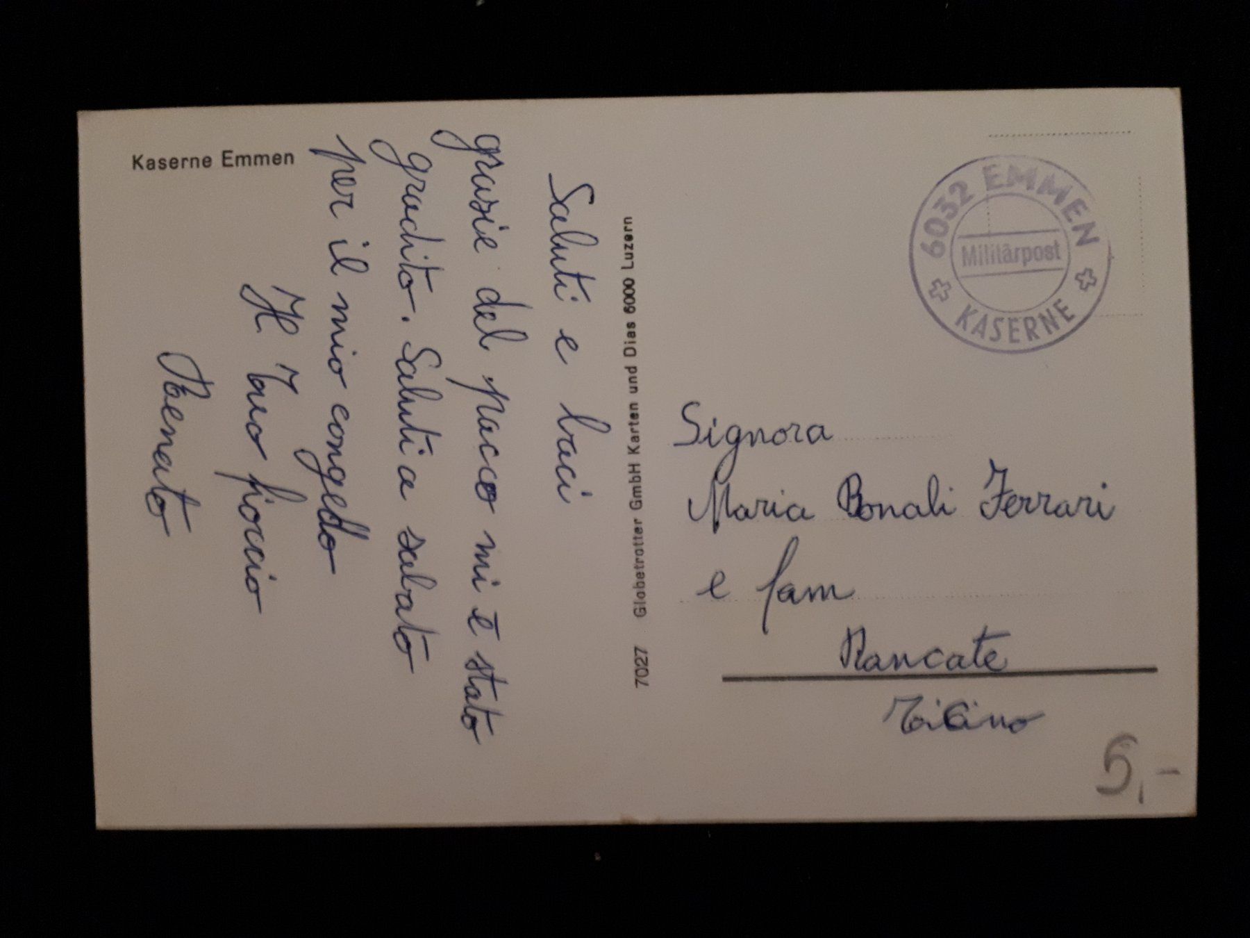 Cartes postales: KASERNE EMMEN – D'occasion à Ponto Valentino par giorgia06 1