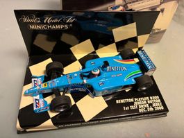 1:43 Minichamps Benetton B200 Test Button Jerez 2000