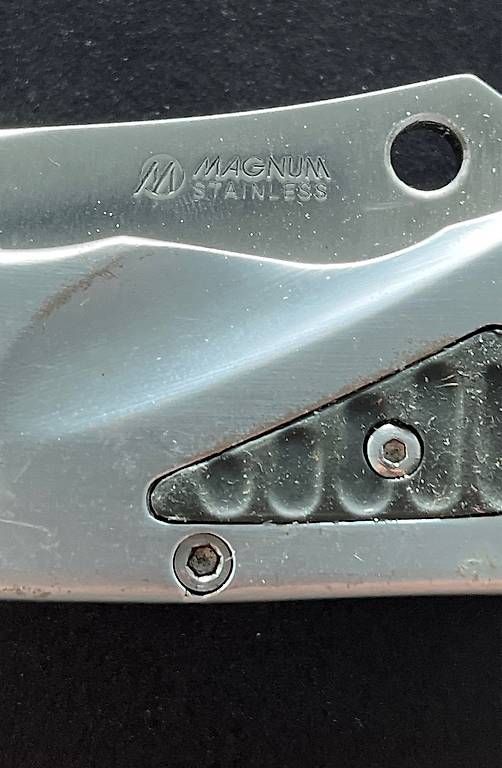 Coltelli tascabile: Magnum Stainless sackmässer – Usato da Bäch SZ venduto da Mastergevin 2
