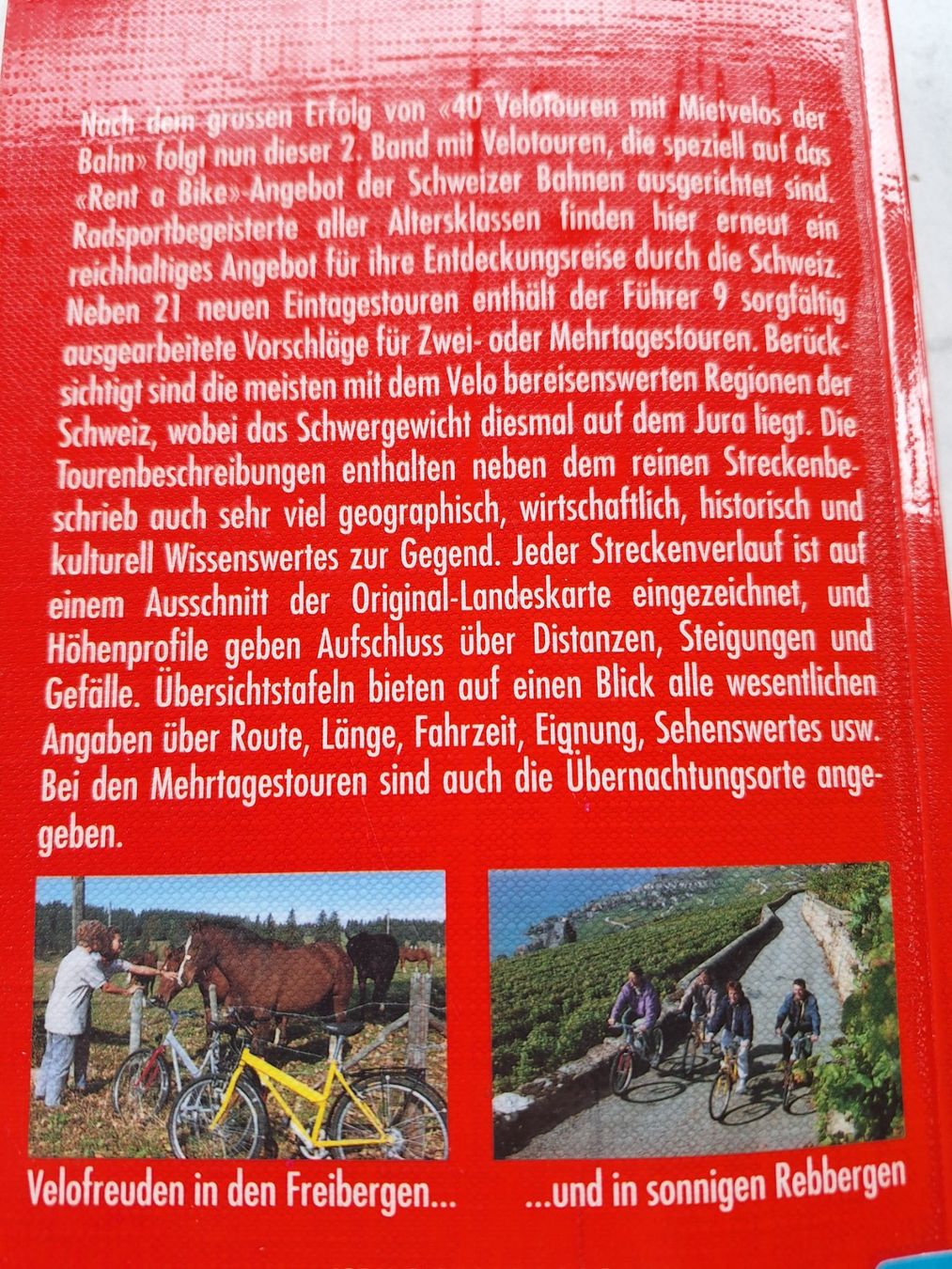 Bücher: WANDERN & VELO FAHREN – Gebraucht aus Huttwil von Kunterbuntli 1