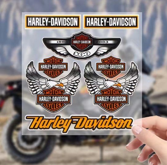 Sticker: Stickers Harley-Davidson J176 – Nuovo e nell'imballaggio originale da Allens venduto da MADE.IN.ROCK.N.ROLL 1