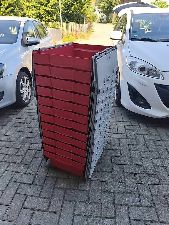Casse di trasporto: 12Stk Robuste Kunststoffboxen Kisten – Usato da Schweizersholz venduto da Toni2000 4