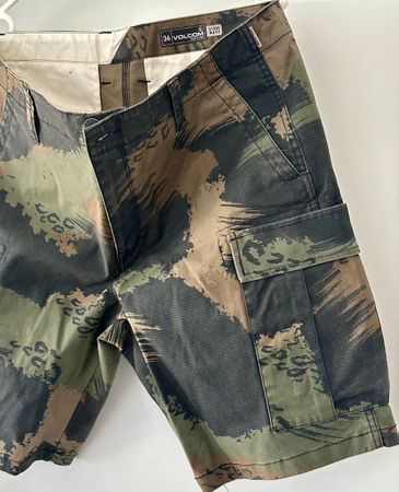 Volcom Stone Made Cargo Shorts – Military/Camouflage