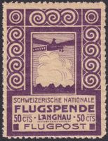 LANGNAU ** VI (Pionier-Vorläufer) selten postfrisch, 1400.-+
