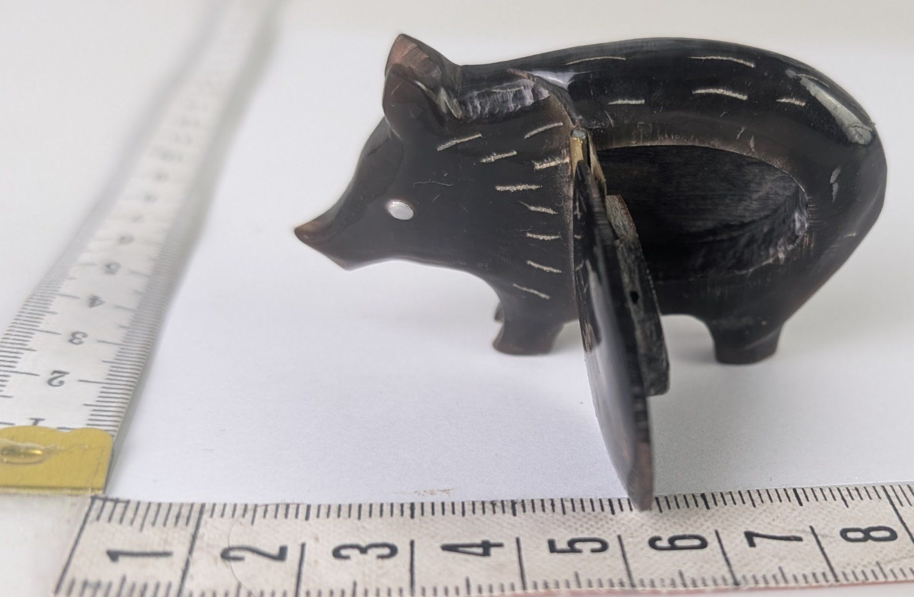 Portagioie: Dekorative Schmuckschatulle in Form eines Wildschweins – Usato da Zürich venduto da 1.Simon 7