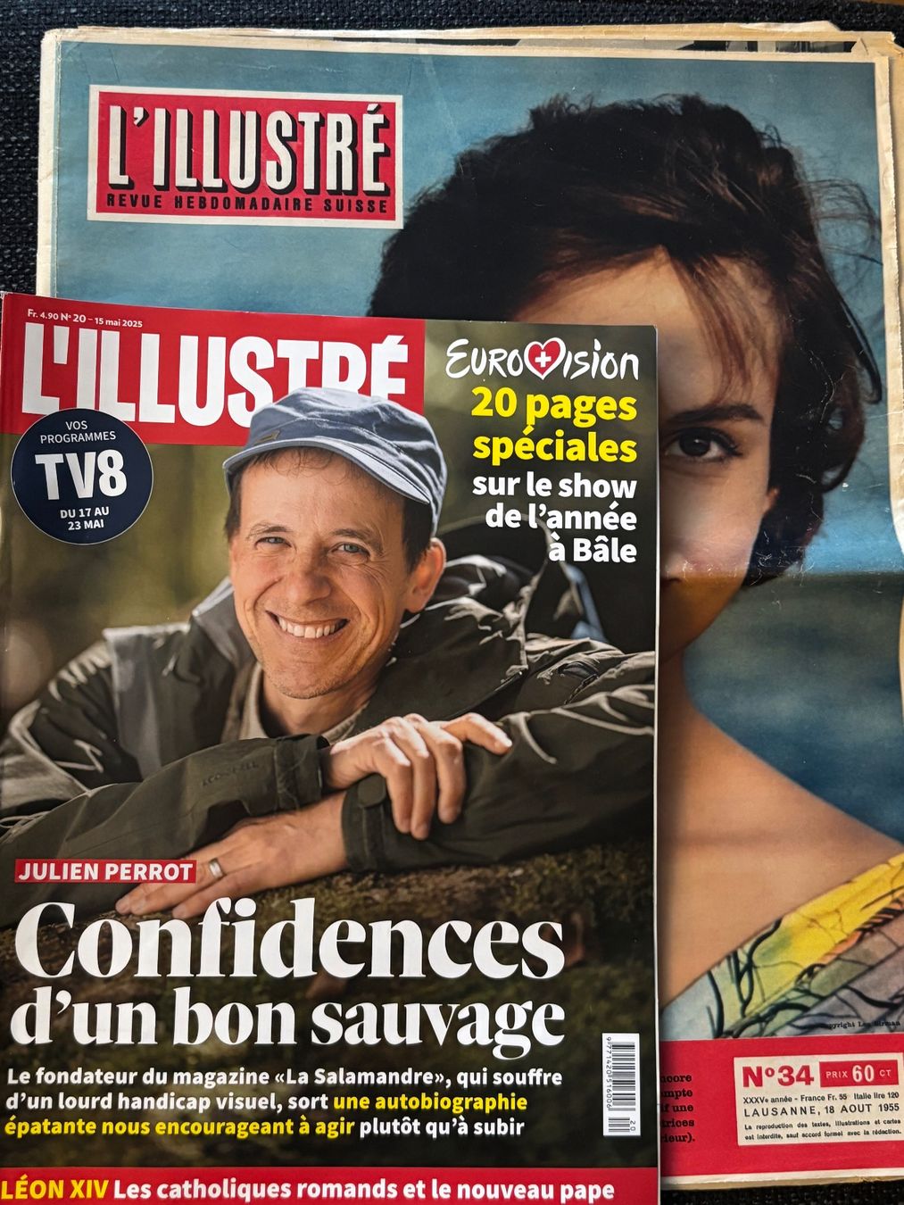 Zeitschriften & Magazine: L’illustré de 1955 – Gebraucht aus Clarens von Scottoara 1