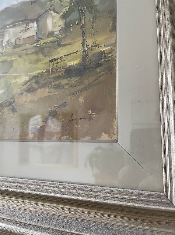 Dipinti: Gerahmtes Gemälde Luigi Benevento Landschaft – Usato da Dübendorf venduto da LeonhardsRicardo 2