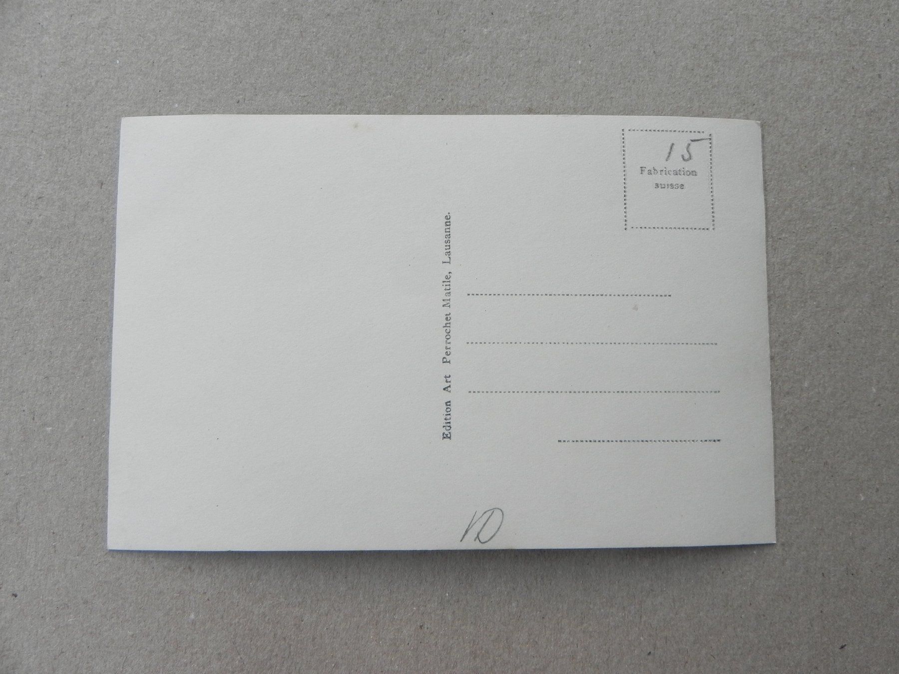 Ansichtskarten: Carte Vevey VD Waadt Postauto Post 1925 – Gebraucht aus Siebnen von krimsie 1