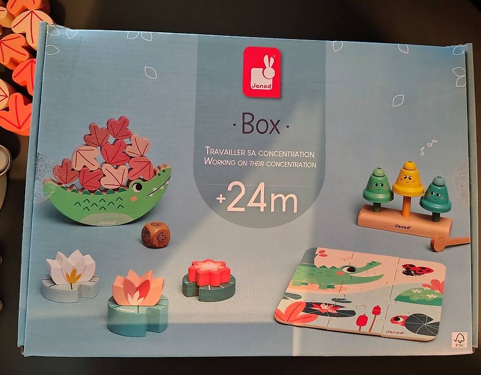 Giochi: Janod Concentration Box +24 Monate – Nuovo e nell'imballaggio originale da Zürich venduto da Tunguskah