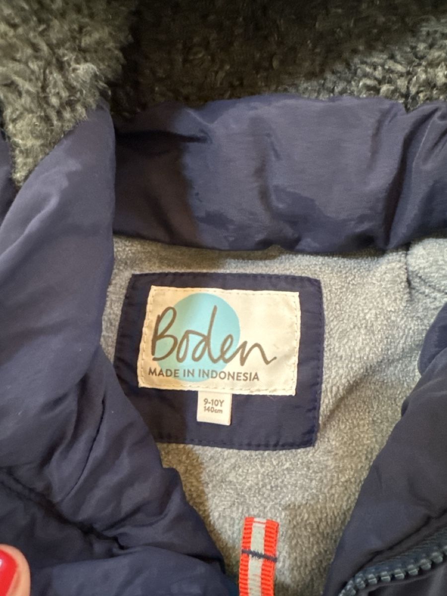 Giacche & Cappotti: Blaue Winterjacke Gr. 140  – Usato da Adliswil venduto da SaVict 1