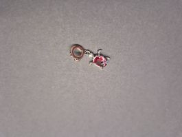 Charm Schildkröte rosa mit Seestern +Garantie