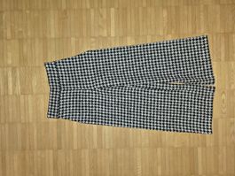 Winter Hosen, Houndstooth Muster, schwarz/weiss, Grösse XS