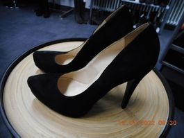 PUMPS High Heels TTbagatt Gr.37 Echt Leder schwarz