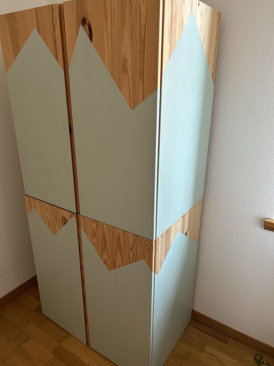 Ikea Armoires: Ikea Ivar Schrank - angemalt – D'occasion à Basel par marcvo 1