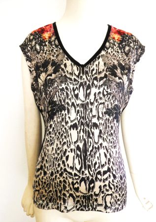 MARCCAIN Shirt Top Front Seide, N4/40