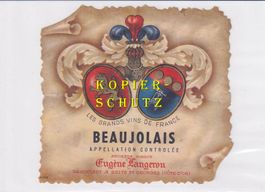 Etikette - Beaujolais (Langeron) /bd
