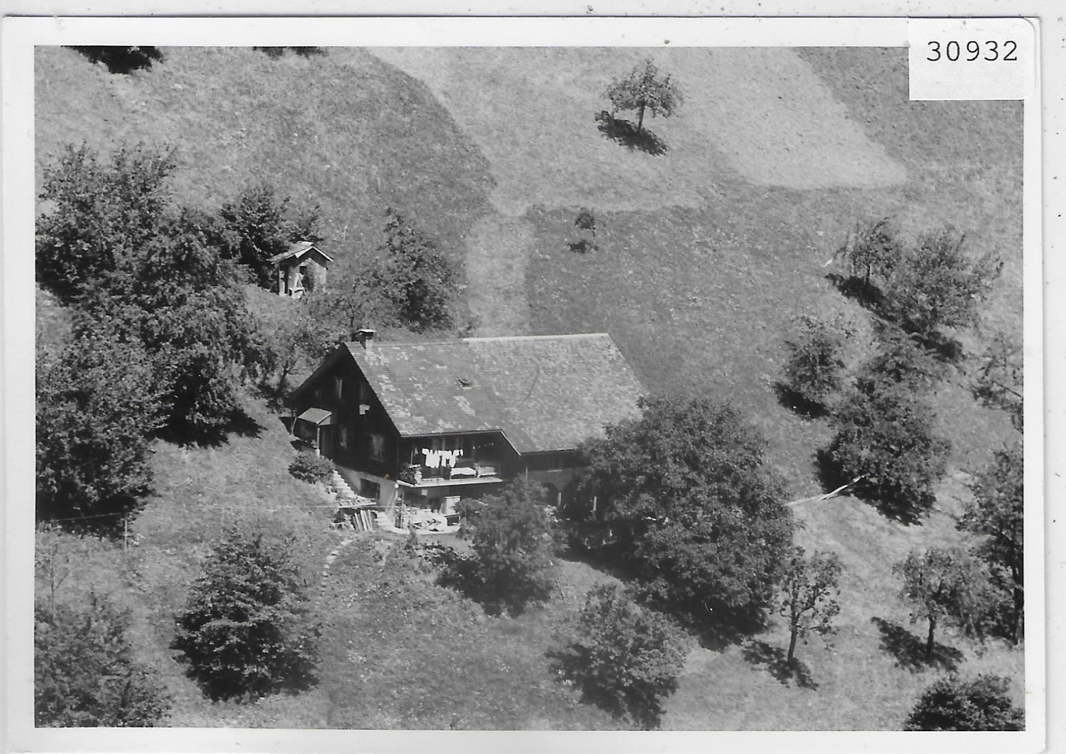 Ansichtskarten: Flugaufnahme Gersau Bauernhaus – Gebraucht aus Ettingen von Kartenplanet