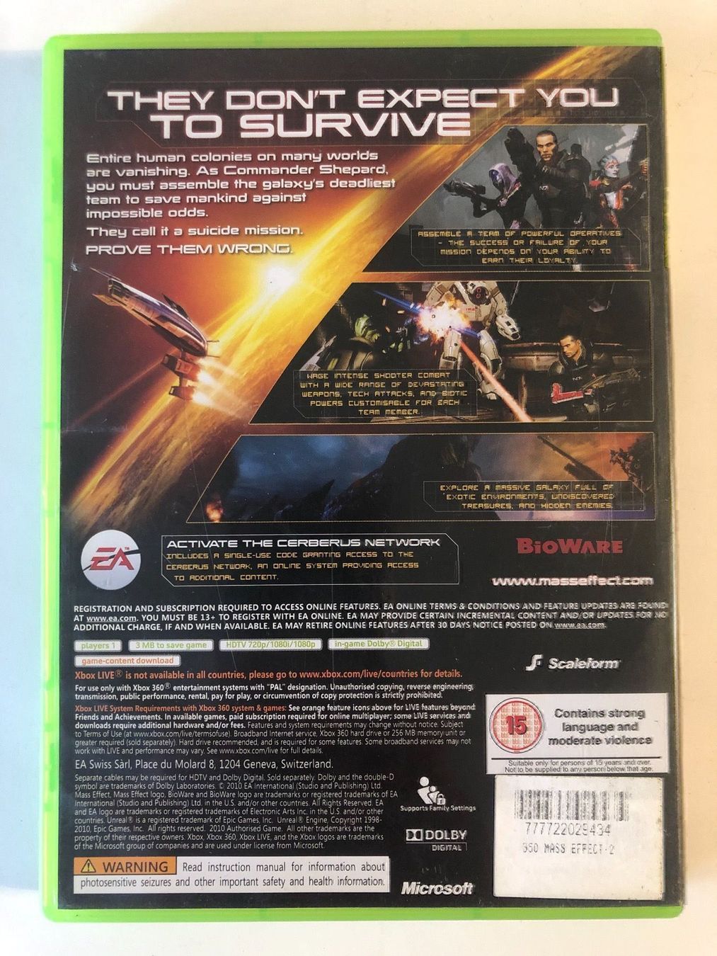 Microsoft Giochi: Mass Effect 2 für Xbox 360 – Usato da Kestenholz venduto da Mad18 3