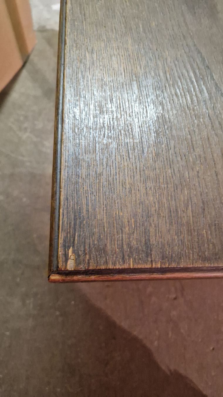 Tables: Holztisch mit Sockel  – D'occasion à Zürich par anna.caterina 4