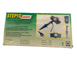 STEPIQ GARDEN Steckdosen-Erdfahl mit Timer