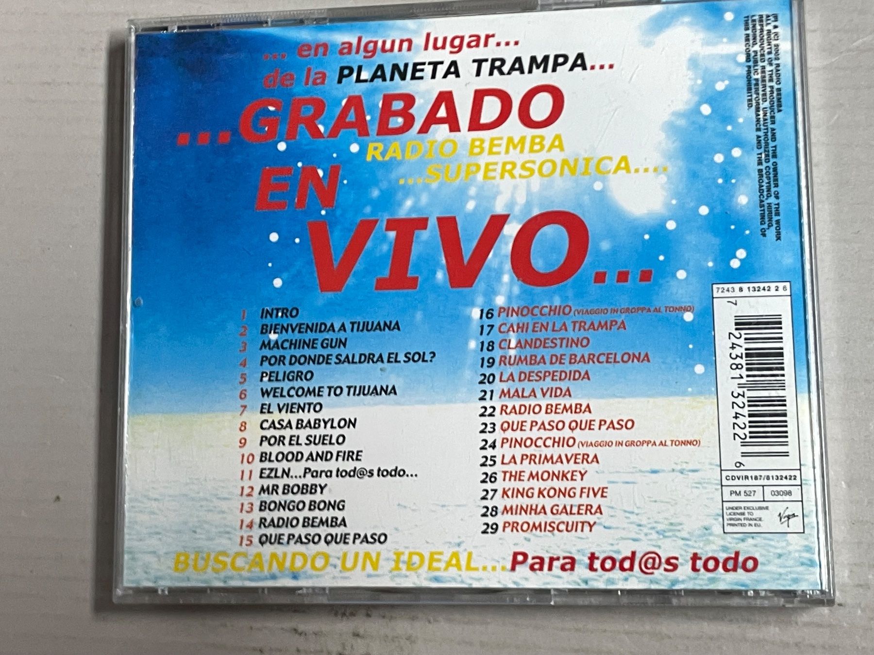 CD: Manu Chao-Radio Bemba – Usato da Muri b. Bern venduto da AdidasCollector 1