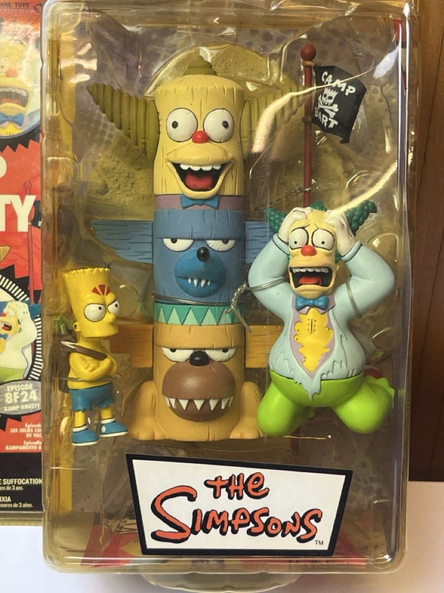 Spielzeuge: Die Simpsons Kamp Krusty Figur Set OVP 2007 – Neu und originalverpackt aus Dettighofen von Moshop 1
