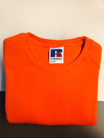 Pullover orange L (k)