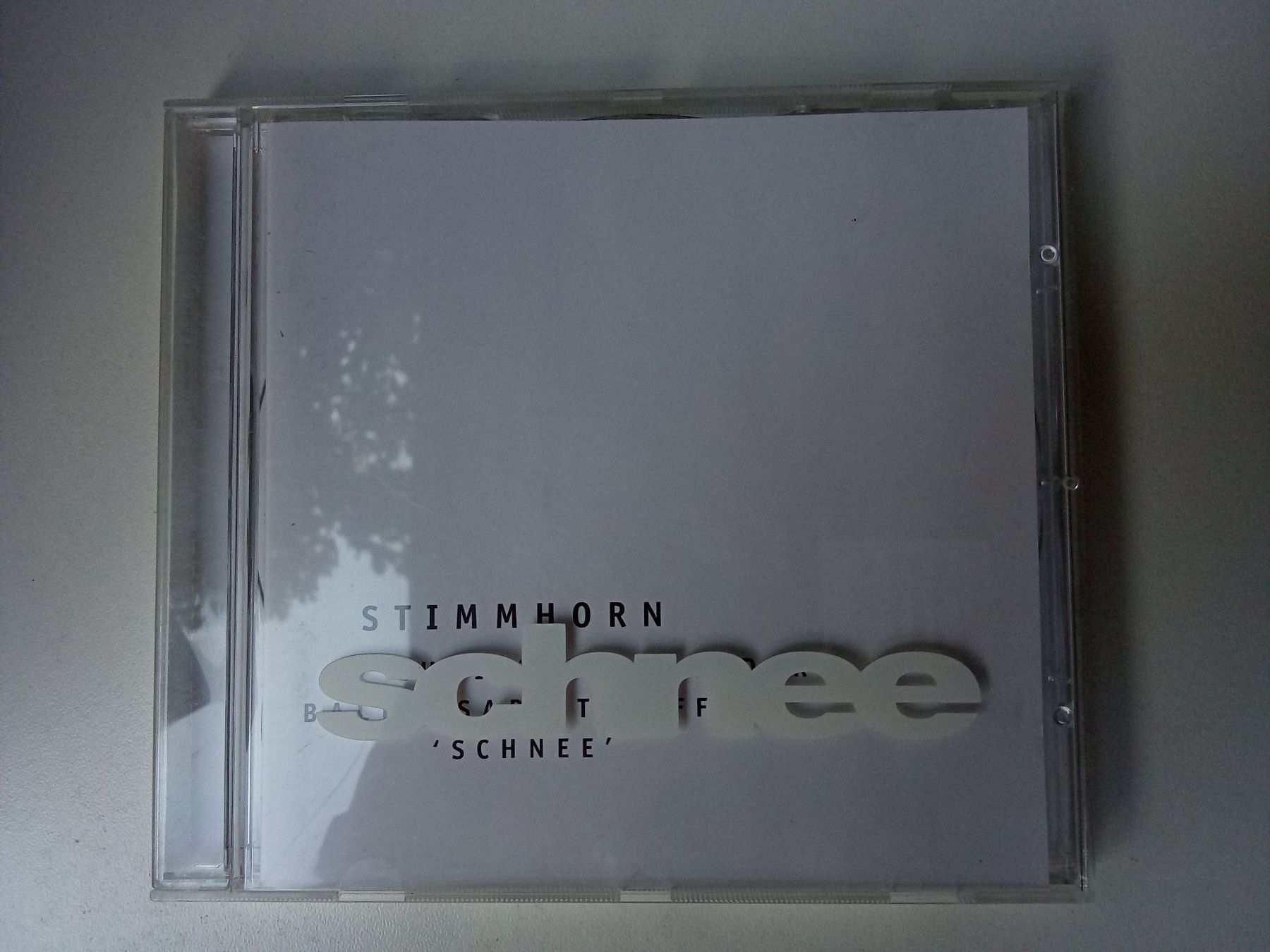 CDs: Schweizer Avantgarde-Folk-Duo Stimmhorn - "Schnee" – Gebraucht aus Bilten von Bora3