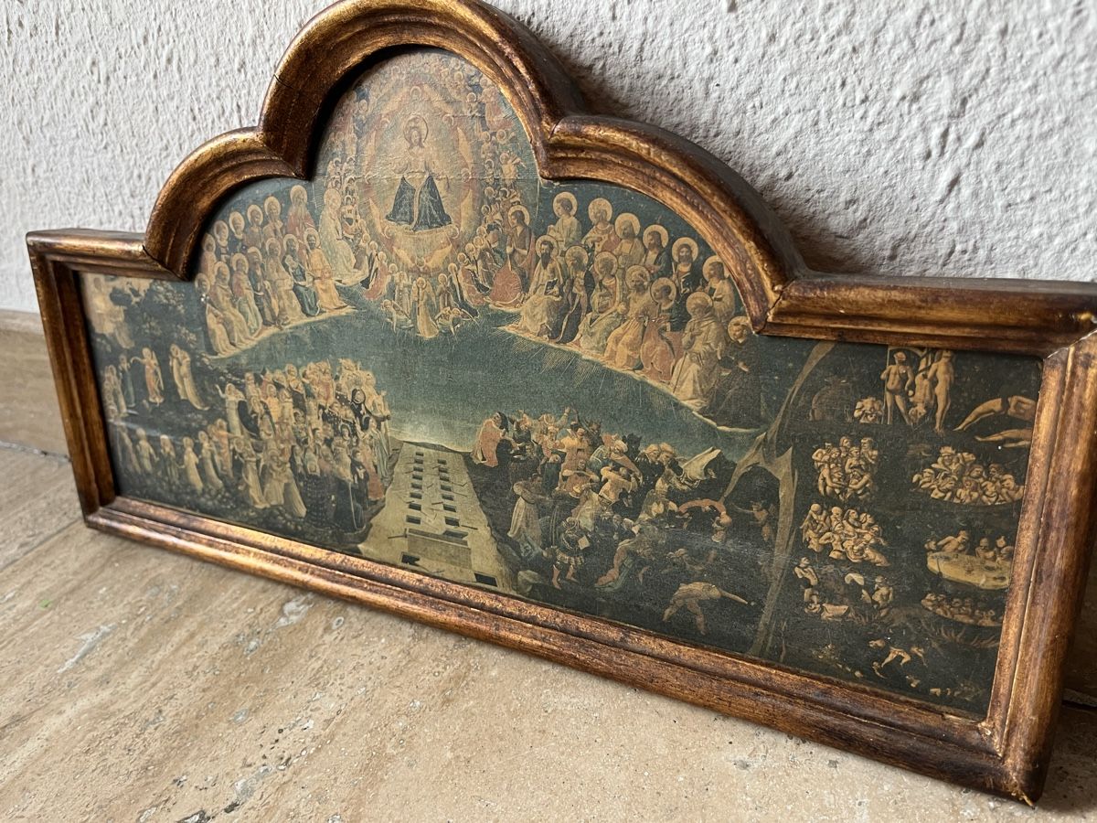 Foto & Immagini: Bild Frührenaissance des jüngsten Gerichtes – Usato da Brig venduto da Benedict6 1