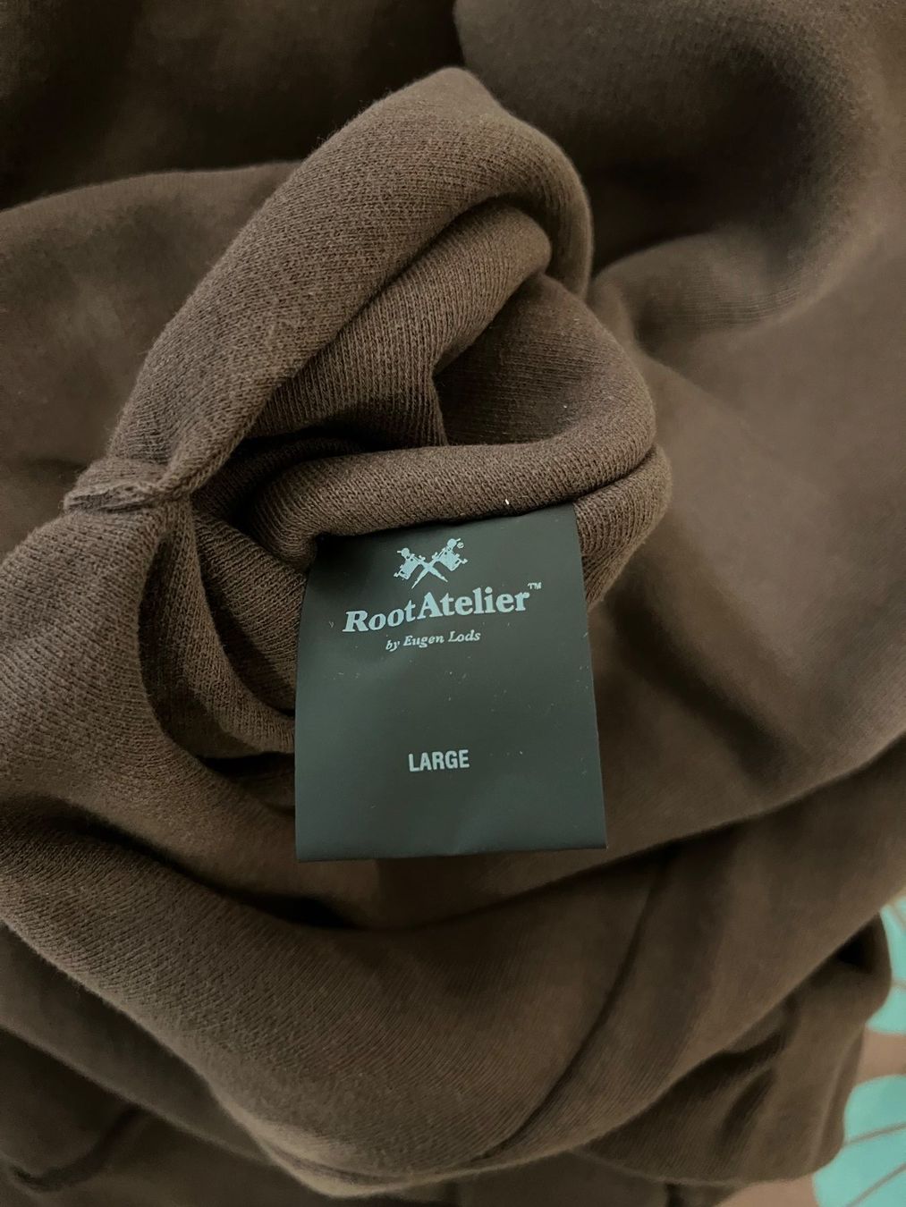Maglioni & Felpe: Root Atelier - Reversible Double-Layer Hoodie - Brown – Usato da Zürich venduto da ggeeglobi 3