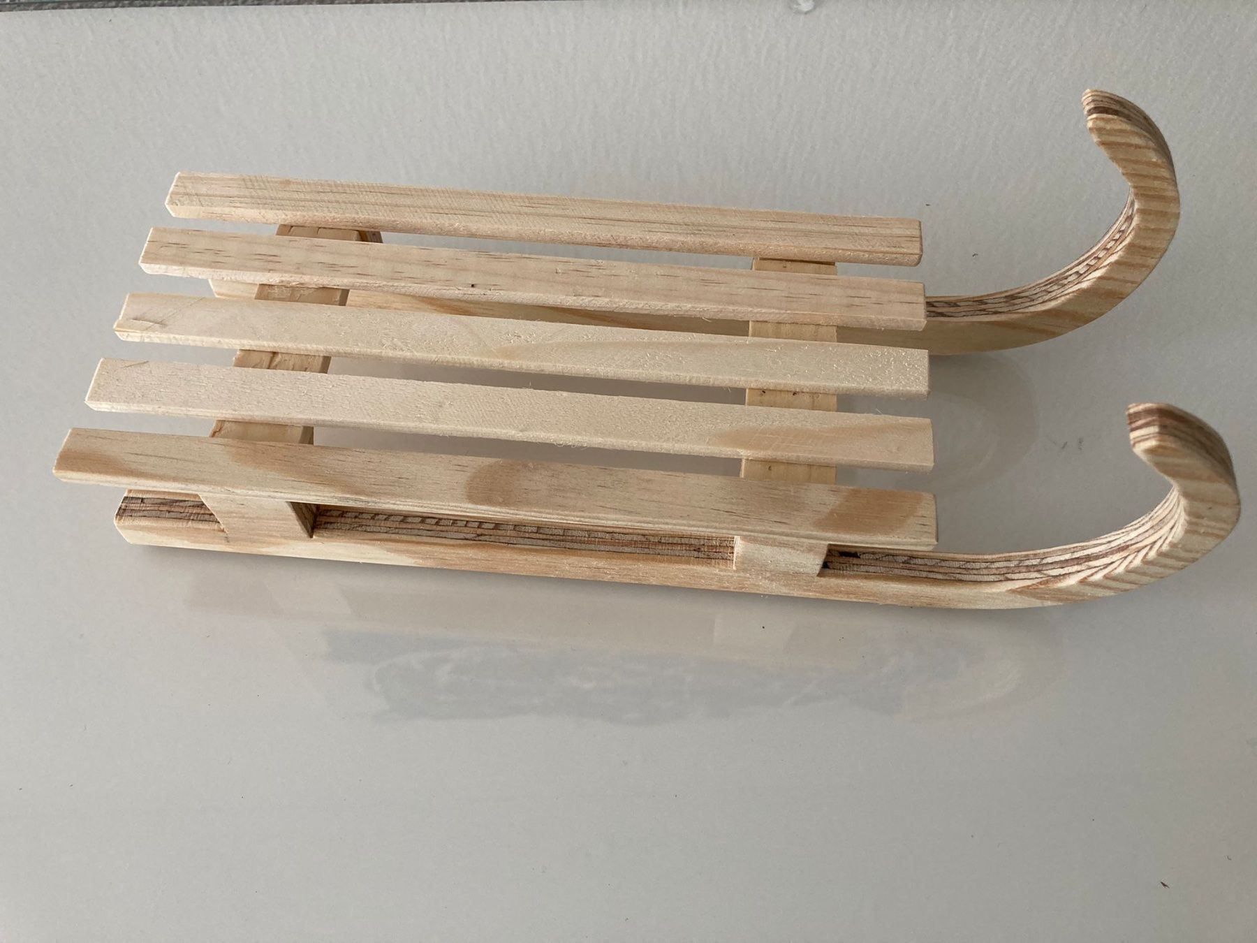 Slitta: Schlitten gross, Holz, Handarbeit, Deko – Nuovo (secondo la descrizione) da Rotkreuz venduto da Holzarbeit 1