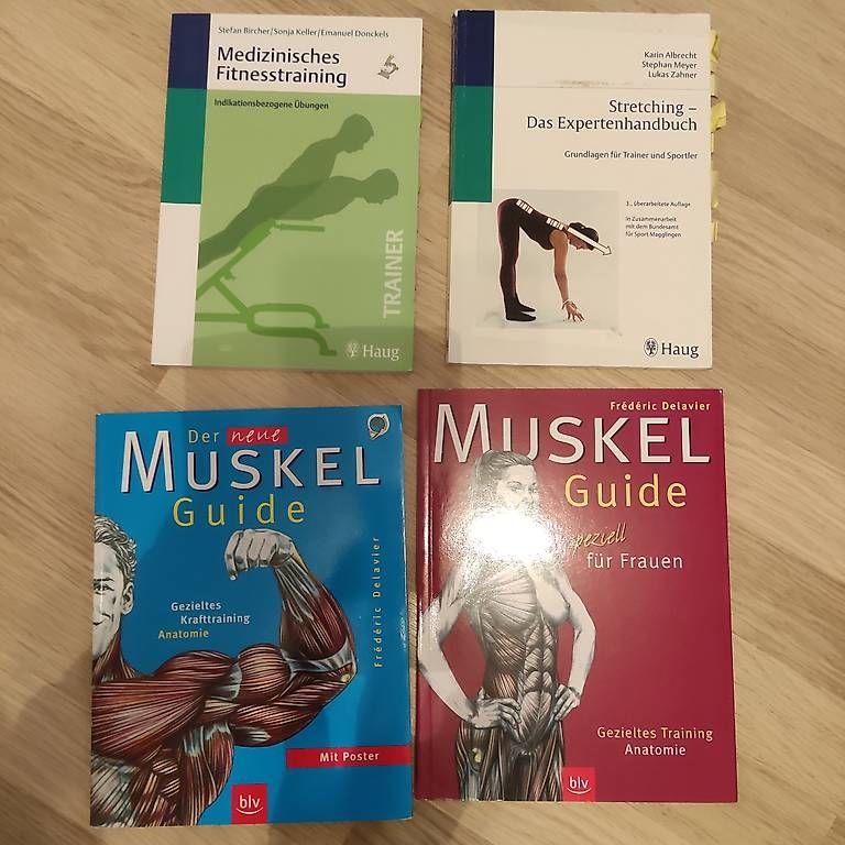 Bücher: Diverse Bücher Fitness/Muskeln Bewegung und Gesundheit – Gebraucht aus Frick von fendiartax 3