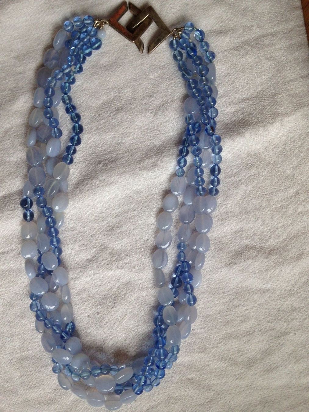 Catenine: Collier mit  Halbedelsteinen (Kalzedon?) – Nuovo (secondo la descrizione) da Zürich venduto da aannnnaa48 1