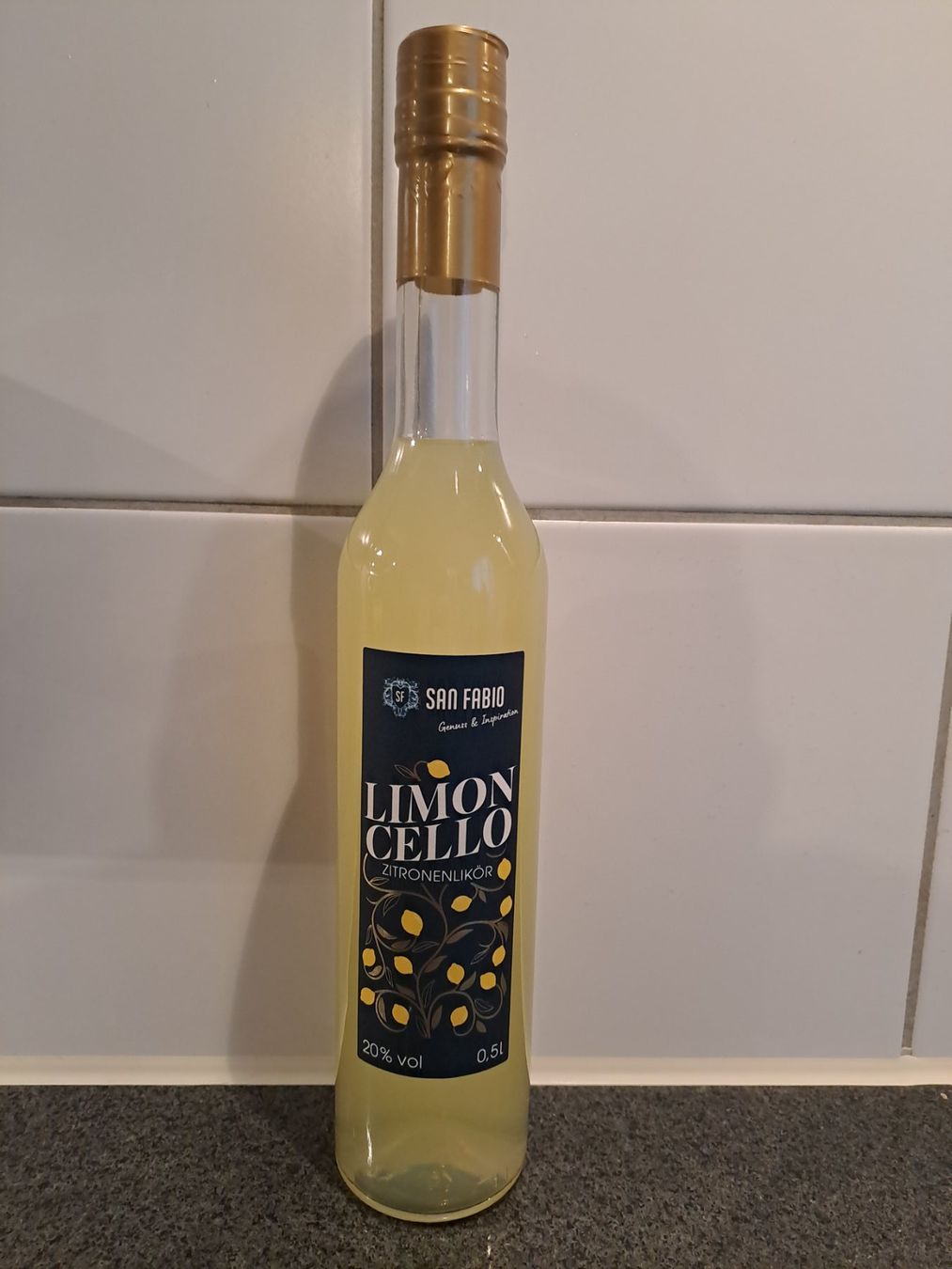 Bevande alcoliche: 1 Flasche Limoncello Zitronenlikör – Nuovo e nell'imballaggio originale da Elsau venduto da Kellerraeumung