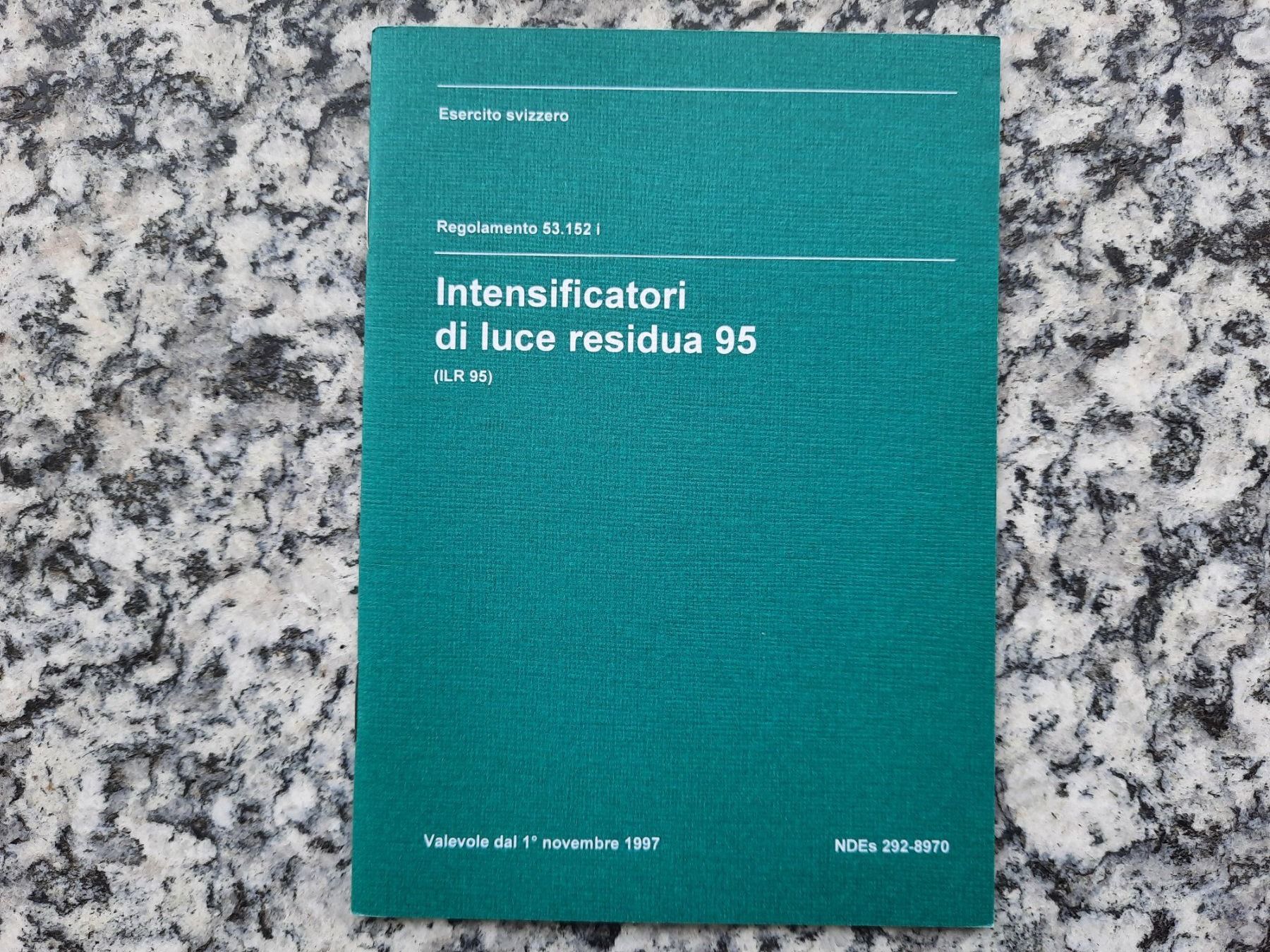 Libri: Intensificatori di luce residua 95 – Usato da Ruswil venduto da Sammlergeist