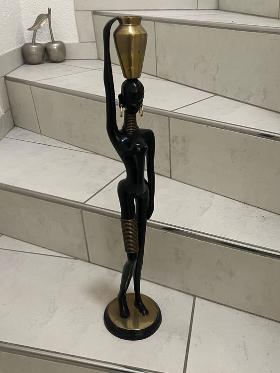 Afrikanische Wasserträgerin aus Bronze Karl Hagenauer (Gebraucht) in ...