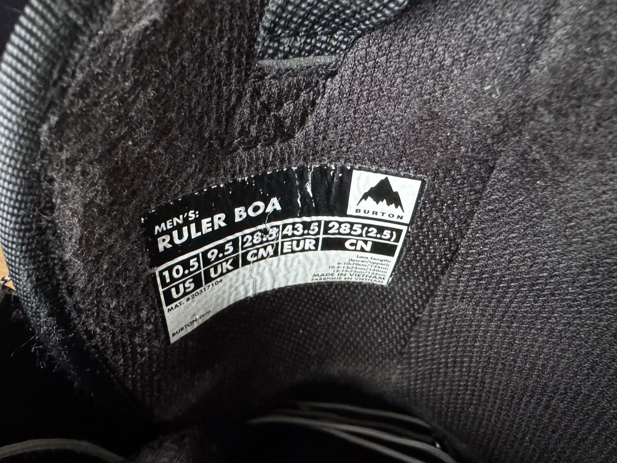 Burton Scarpe da uomo: Burton Snowboardboots Grösse  43.5 – Usato da Regensdorf venduto da scheissspiel 9