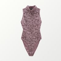 ZARA Spitze Bodysuit