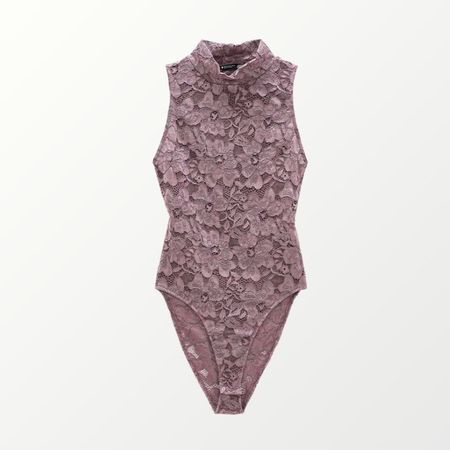 ZARA Spitze Bodysuit