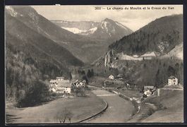 Le Champ du Moulin, Panorama avec le Cre