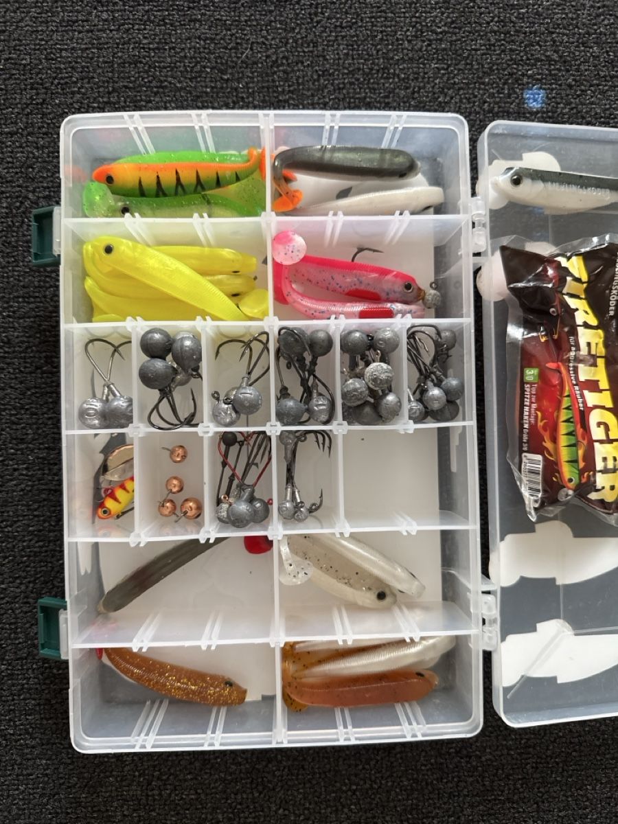 Köder: Lieblingsköder 10cm mit Box – Gebraucht aus Uster von Argetni 1