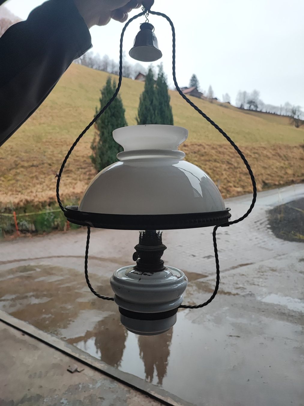 Lampade: Rustikale Vintage Deckenlampe – Usato da Grabs venduto da Margelchopf1 2