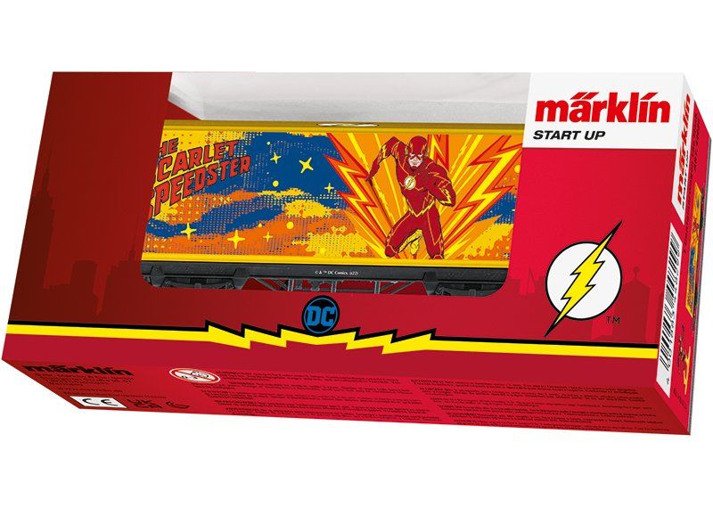Märklin Modellini di ferrovie: Märklin 44829 Start up - Containerwagen The Flash – Nuovo e nell'imballaggio originale da Rorschach venduto da zubispielwaren