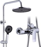Duschsystem Regendusche 26cm Höhenverstellbar Set
